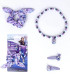 SCRUNCHIE CU 2 AGRAFE ȘI COLIER FROZEN