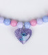 SCRUNCHIE CU 2 AGRAFE ȘI COLIER STITCH