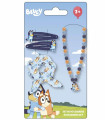SCRUNCHIE CU 2 AGRAFE ȘI COLIER BLUEY