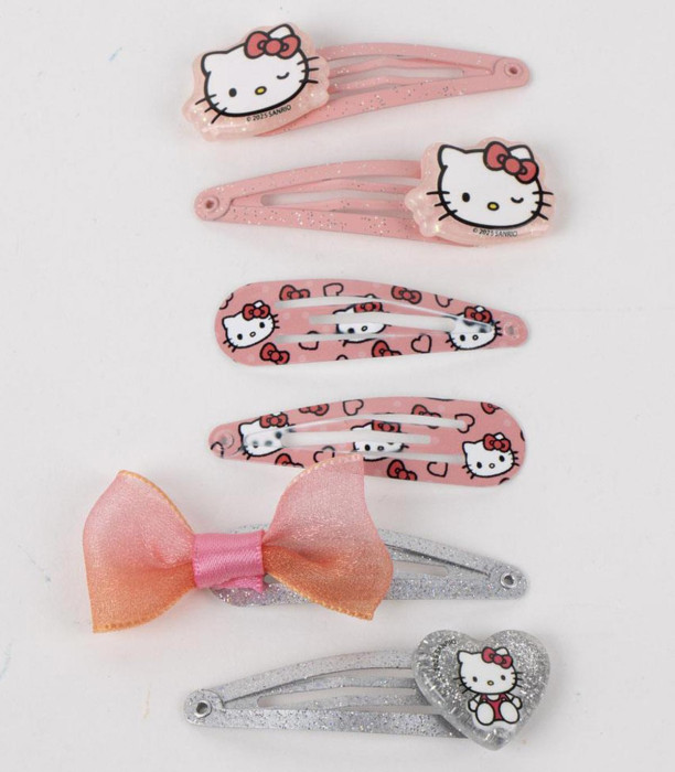PHOEBE 6 PCS ON CARDBOARD HELLO KITTY