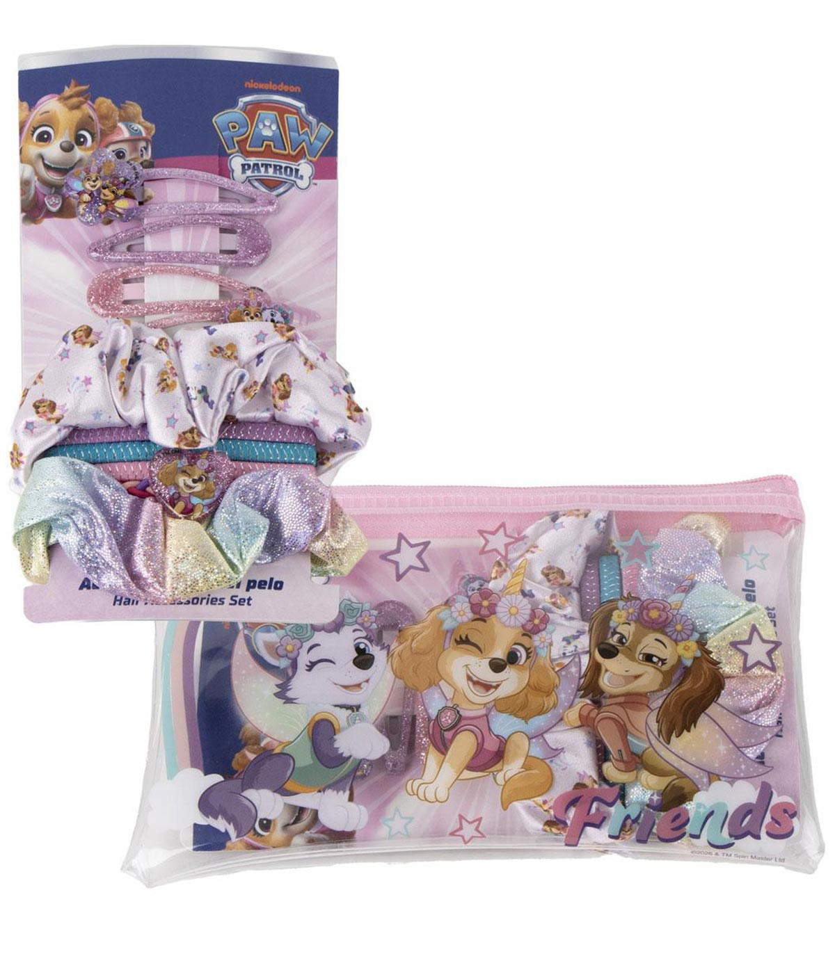 ACCESORII PENTRU PĂR ÎN TRUSĂ PAW PATROL