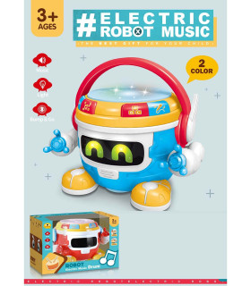 TOBĂ MUZICALĂ ROBOT PE BATERII