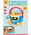 TOBĂ MUZICALĂ ROBOT PE BATERII