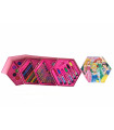 SET DE DESEN CU 4 ETAJE, 46 PIESE, PRINTESE