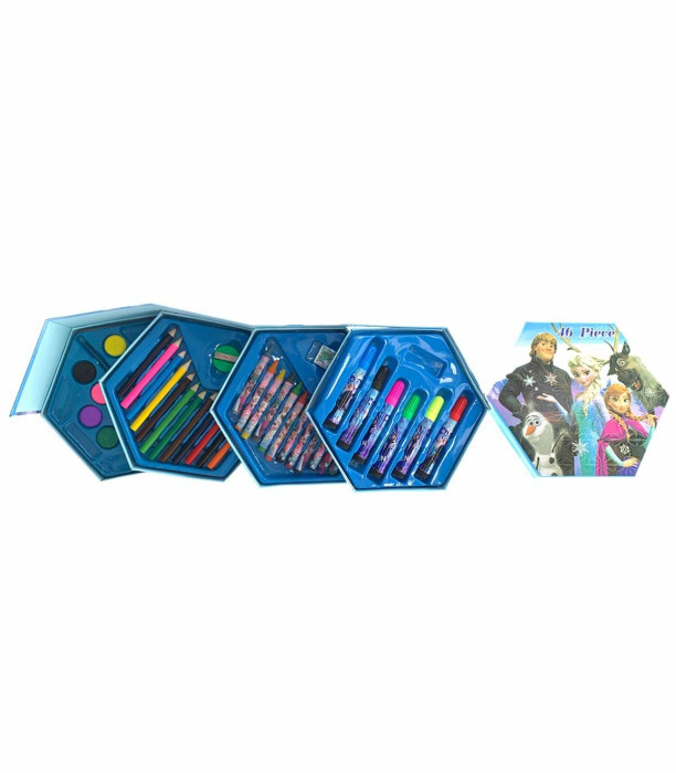 SET DE DESEN CU 4 ETAJE 46 PIESE REGATUL ÎNGHEȚAT