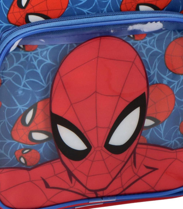 RUCSAC PENTRU COPII CU BUZUNAR FRONTAL SPIDERMAN