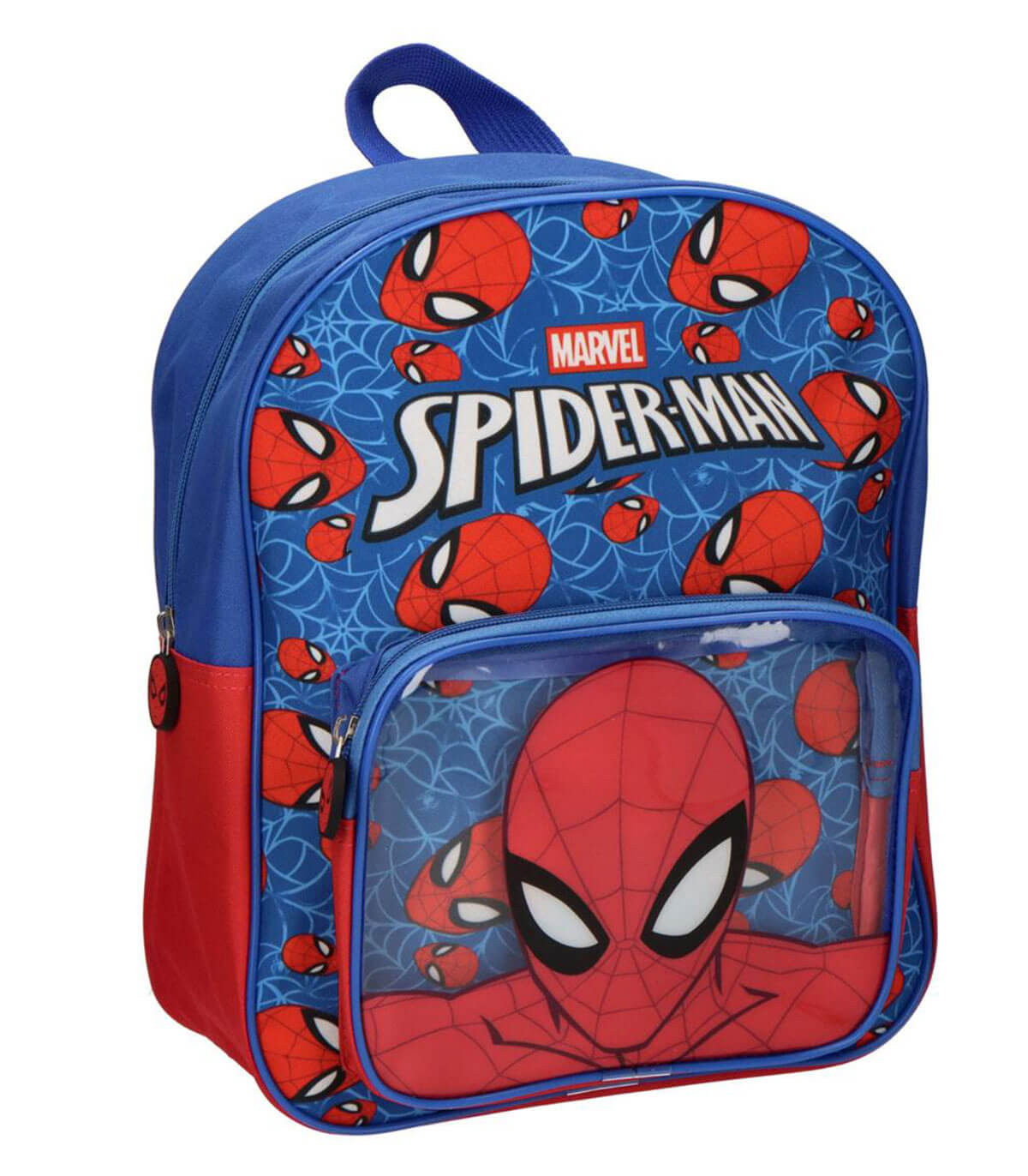 RUCSAC PENTRU COPII CU BUZUNAR FRONTAL SPIDERMAN