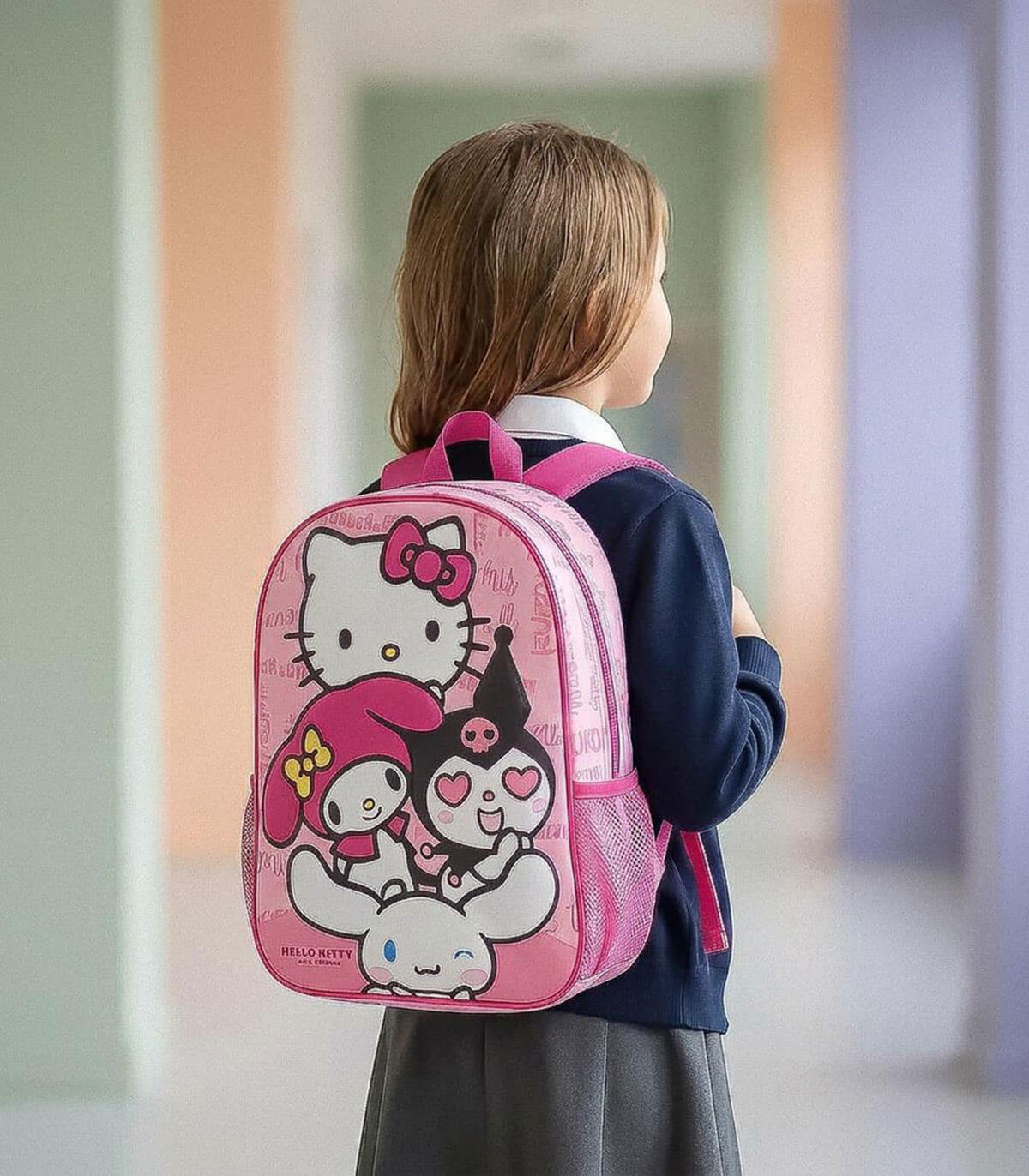 RUCSAC COPII 3D HELLO KITTY