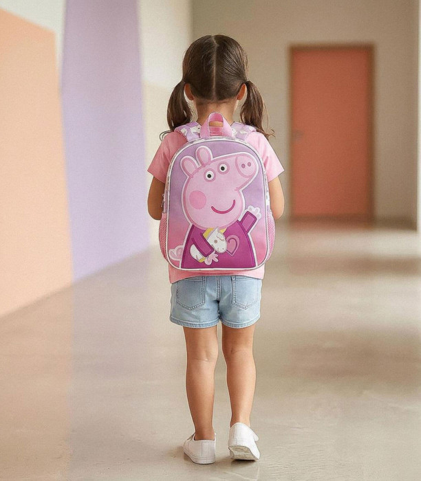 RUCSAC COPII 3D PEPPA PIG