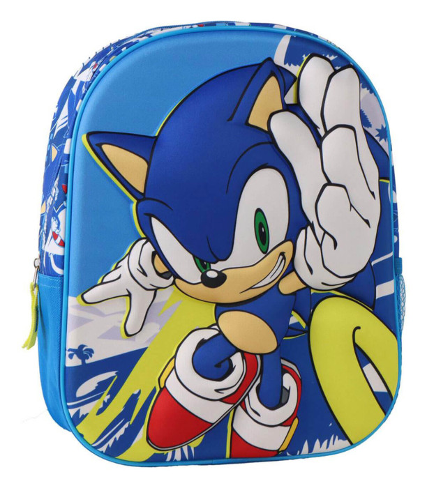 CHILDREN'S 3D SONIC BACKPACK