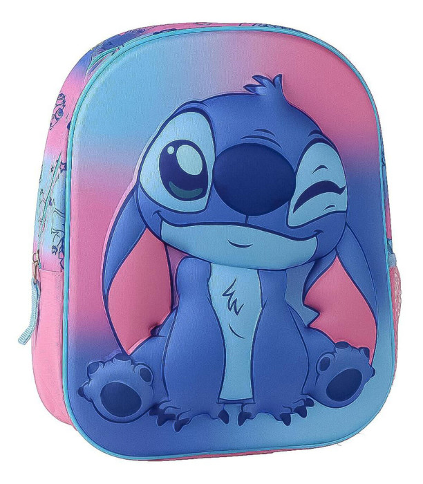 RUCSAC COPII 3D STITCH ROZ