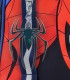 RUCSAC ȘCOLAR PENTRU COPII SPIDERMAN CU INSIGNĂ