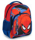 RUCSAC ȘCOLAR PENTRU COPII SPIDERMAN CU INSIGNĂ