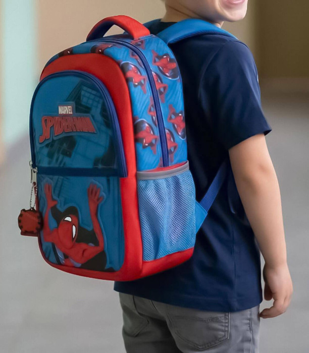 CHILDREN'S SCHOOL BACKPACK SPIDERMAN
