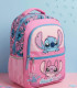GHIOZDAN ȘCOLAR PENTRU COPII STITCH ROZ