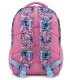 CHILDREN'S SCHOOL BACKPACK STITCH PINK