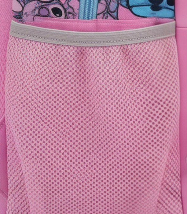 GHIOZDAN ȘCOLAR PENTRU COPII STITCH ROZ