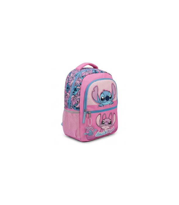 GHIOZDAN ȘCOLAR PENTRU COPII STITCH ROZ