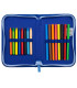 FLUFFY PENCIL CASE WITH 2 COMPARTMENTS STITCH