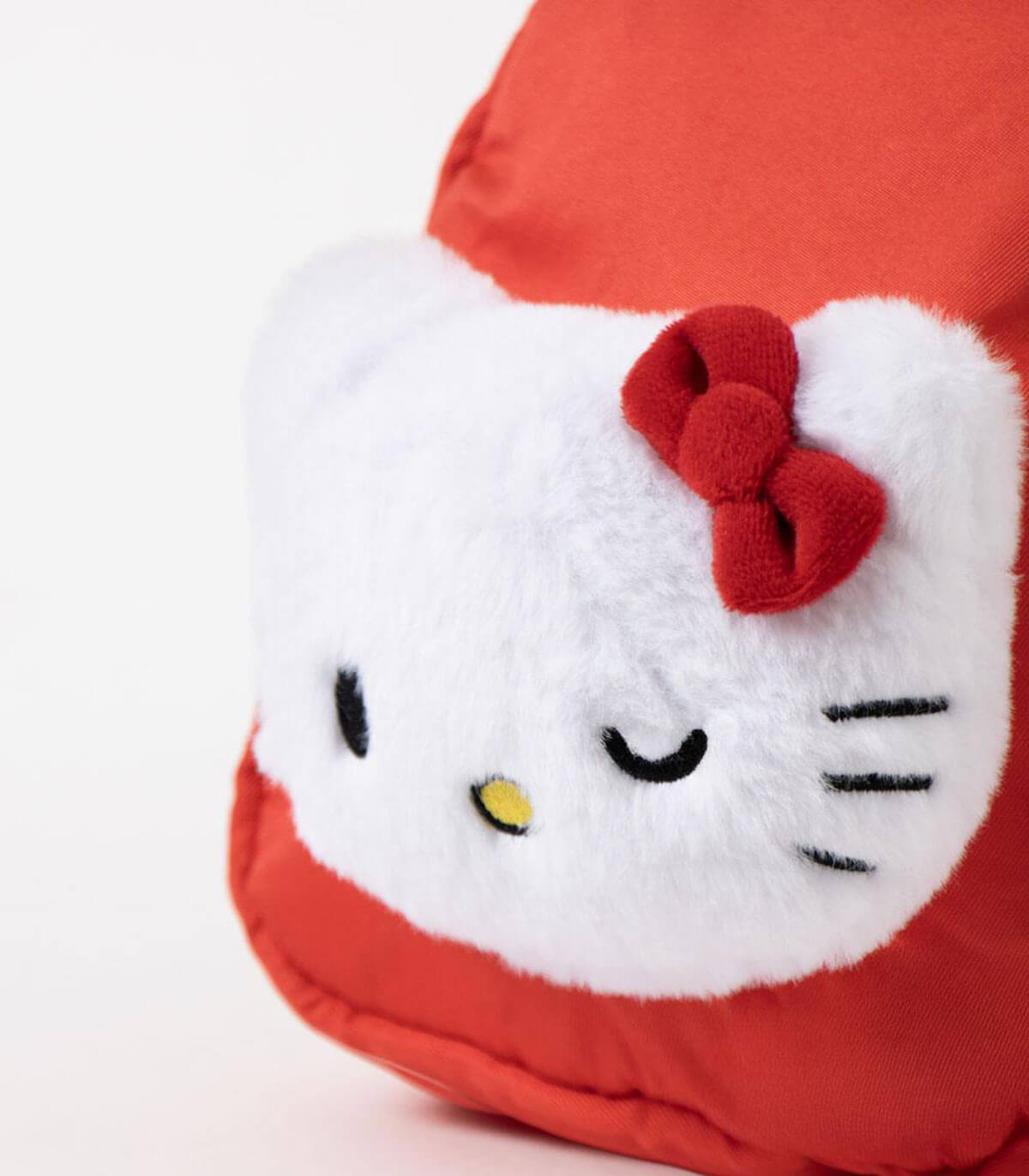 RUCSAC PENTRU GRĂDINIȚĂ CU FIGURINĂ DE PLUȘ HELLO KITTY