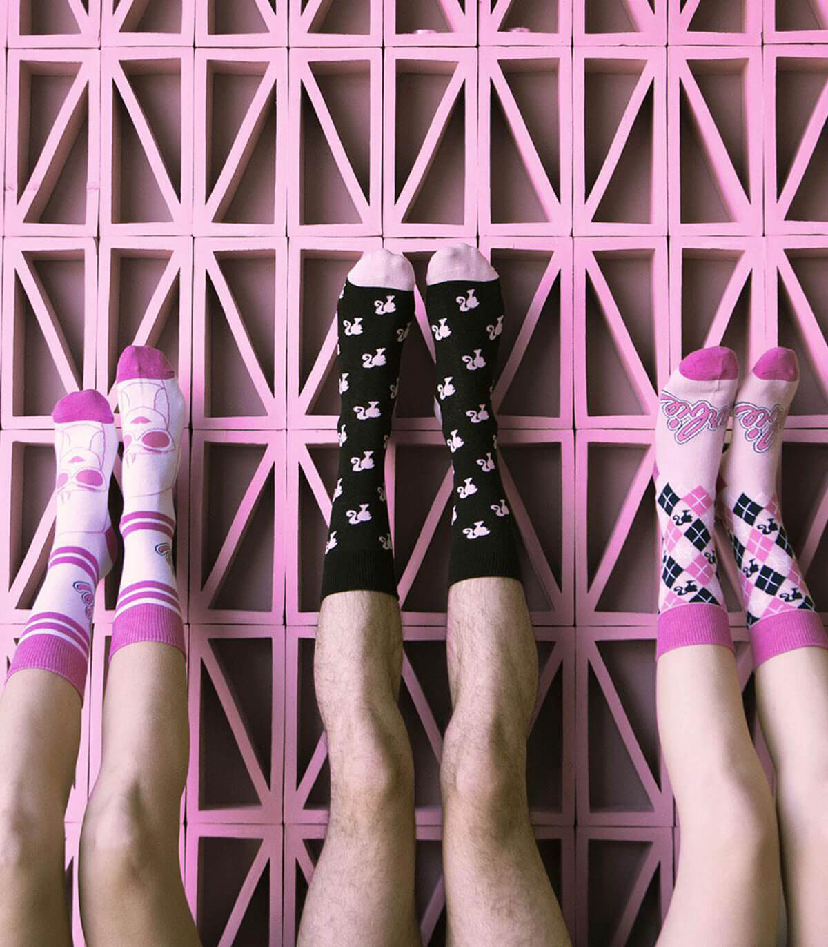 YOUTH SOCKS BARBIE BLACK 36/43