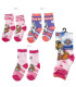 3 PCS. PAW PATROL GIRLS' KIDS SOCKS 23-34