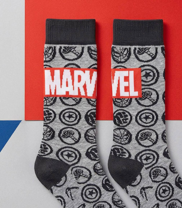 YOUTH SOCKS MARVEL 38/45