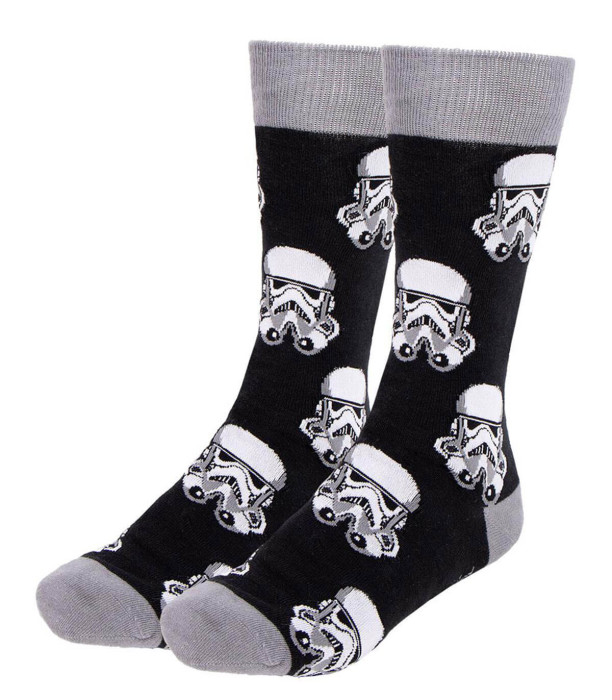 3 PERECHI ȘOSETE DE TINERET STAR WARS PREMIUM CUTIE 36/43 CUTIE 36/43