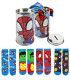 CHILDREN'S SOCKS 4 PAIRS SPIDEY IN A JAR 23/34