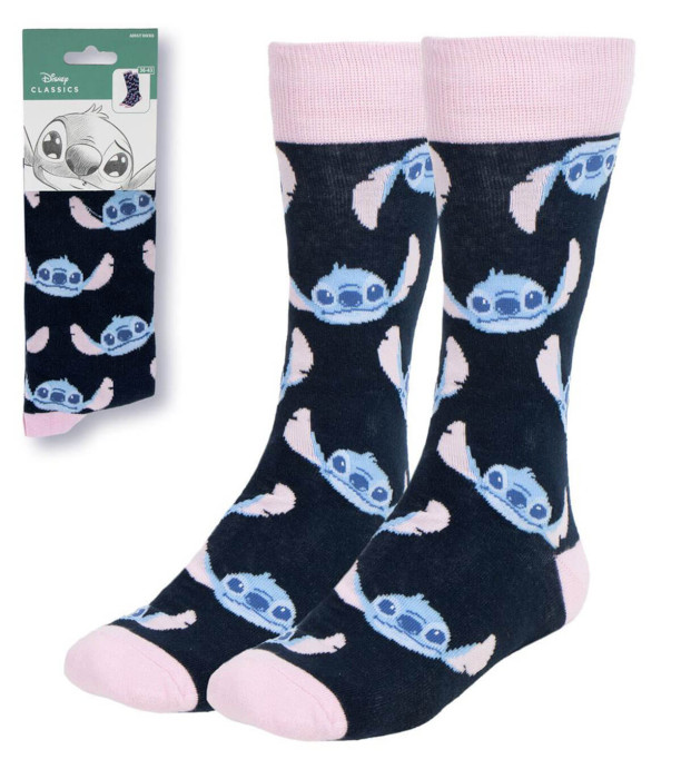 YOUTH SOCKS STITCH BLUE 36/43