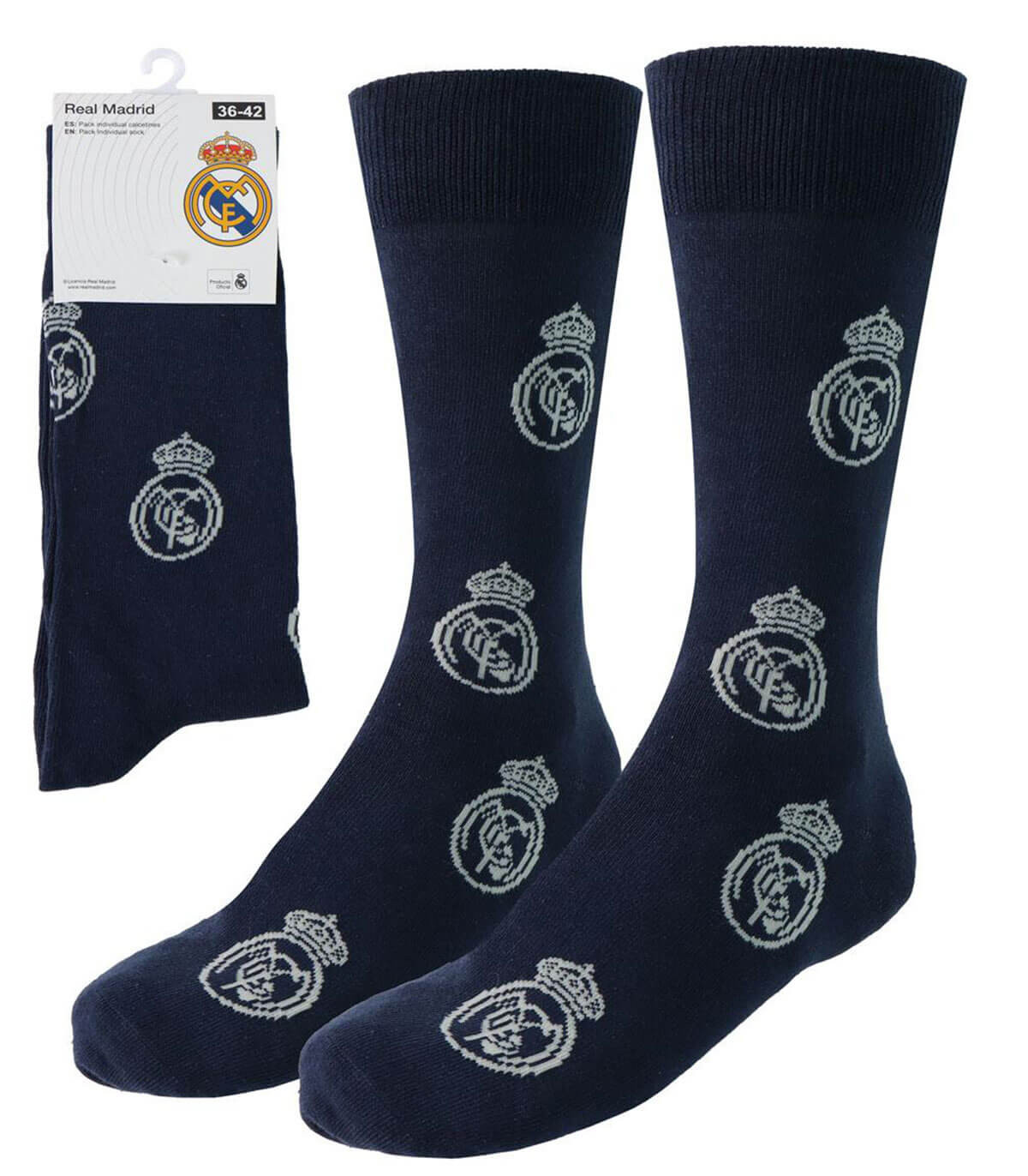 CHILDREN'S SOCKS REAL MADRID BLUE 27-34