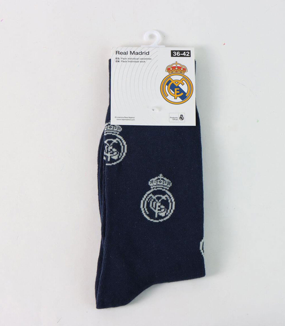 Șosete pentru copii REAL MADRID albastre 27-34