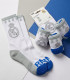 YOUTH SOCKS REAL MADRID WHITE 38/45