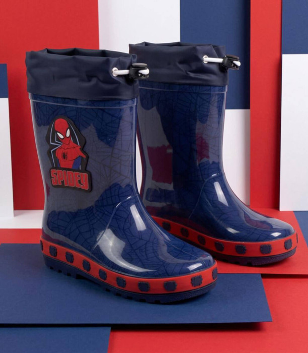CIZME PENTRU COPII PVC SPIDERMAN 25-32