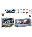 CONSTRUCTOR MAGNETIC 80 DE PIESE MINECRAFT