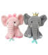 PLUSH ELEPHANT 30 CM, 2 COLORS