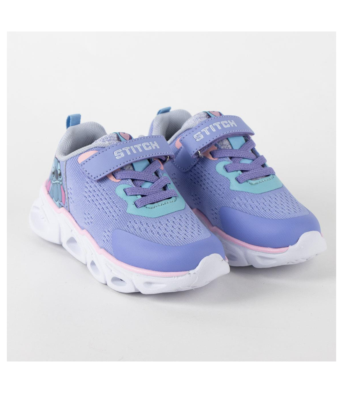 PAPUCI EVA LUMINOȘI STITCH PENTRU MARATON 25-32