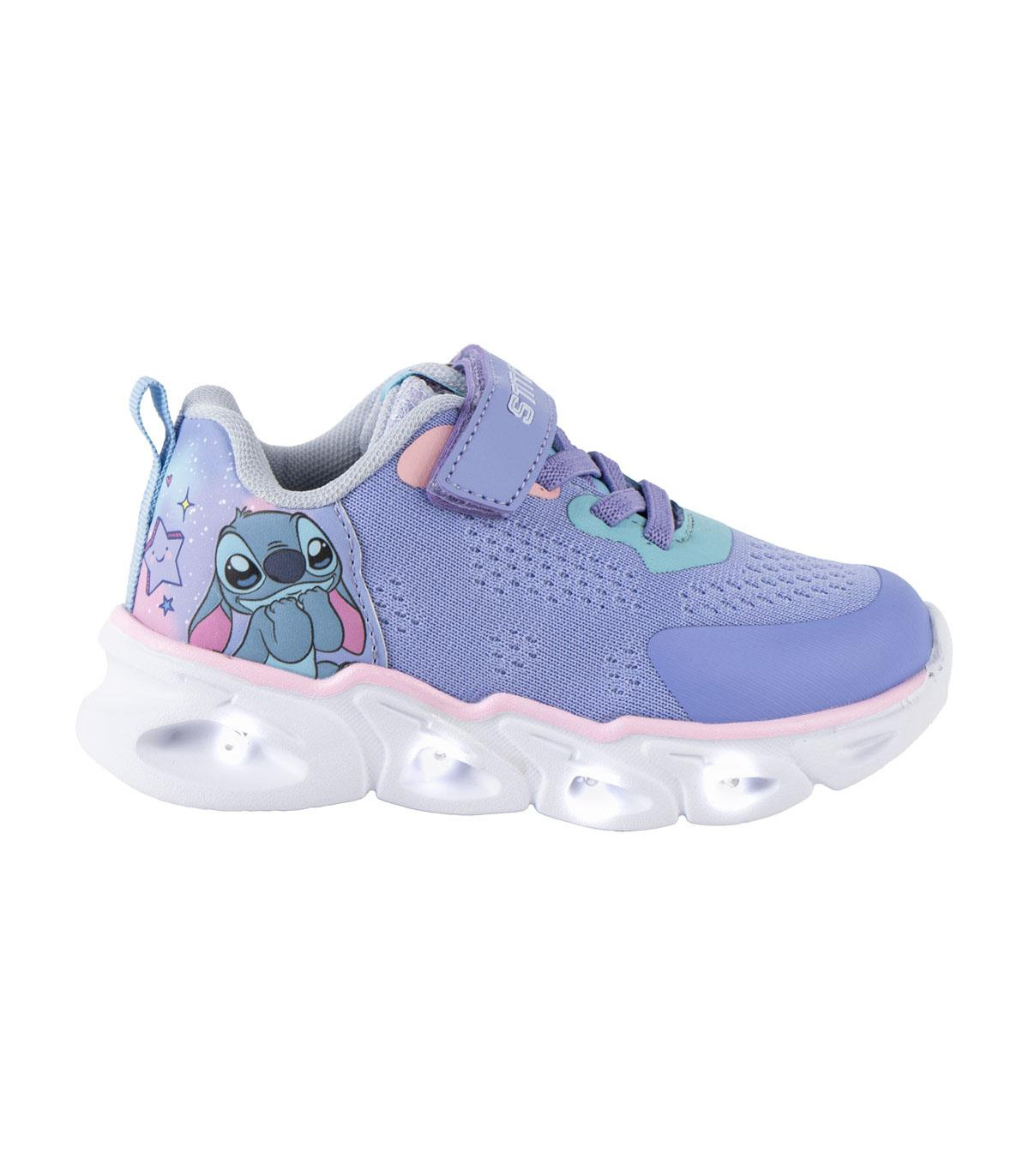 PAPUCI EVA LUMINOȘI STITCH PENTRU MARATON 25-32