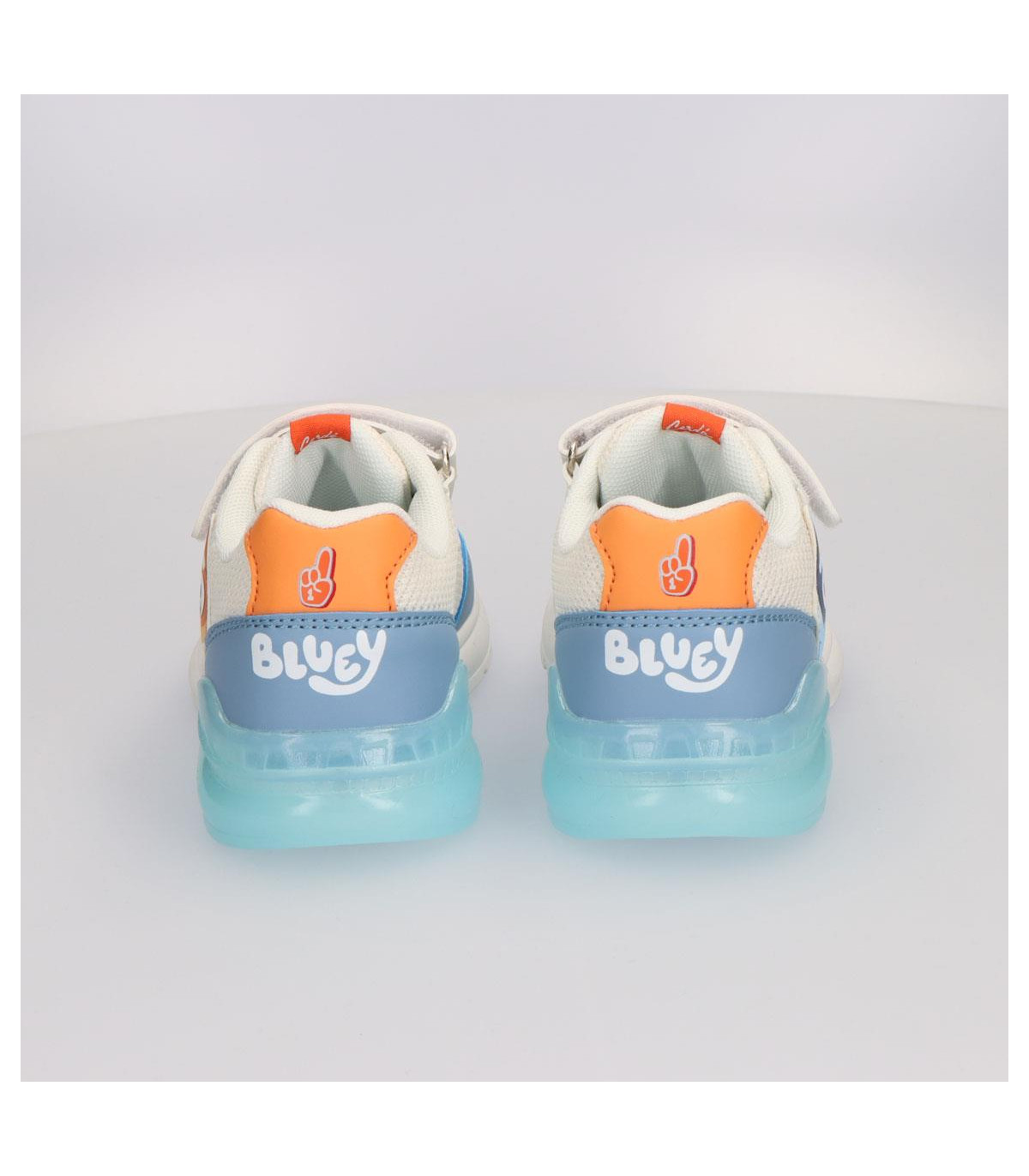 LUMINOUS BLUEY SNEAKERS, SIZES 23–28