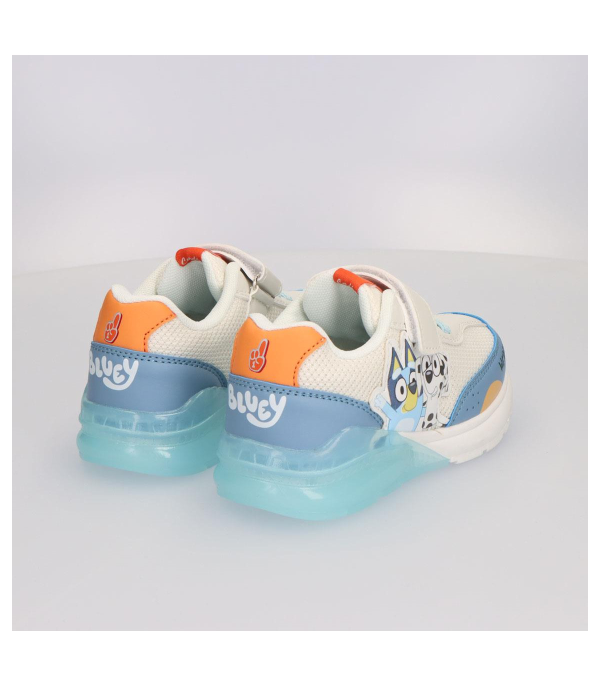 LUMINOUS BLUEY SNEAKERS, SIZES 23–28