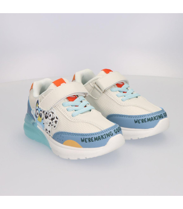 LUMINOUS BLUEY SNEAKERS, SIZES 23–28