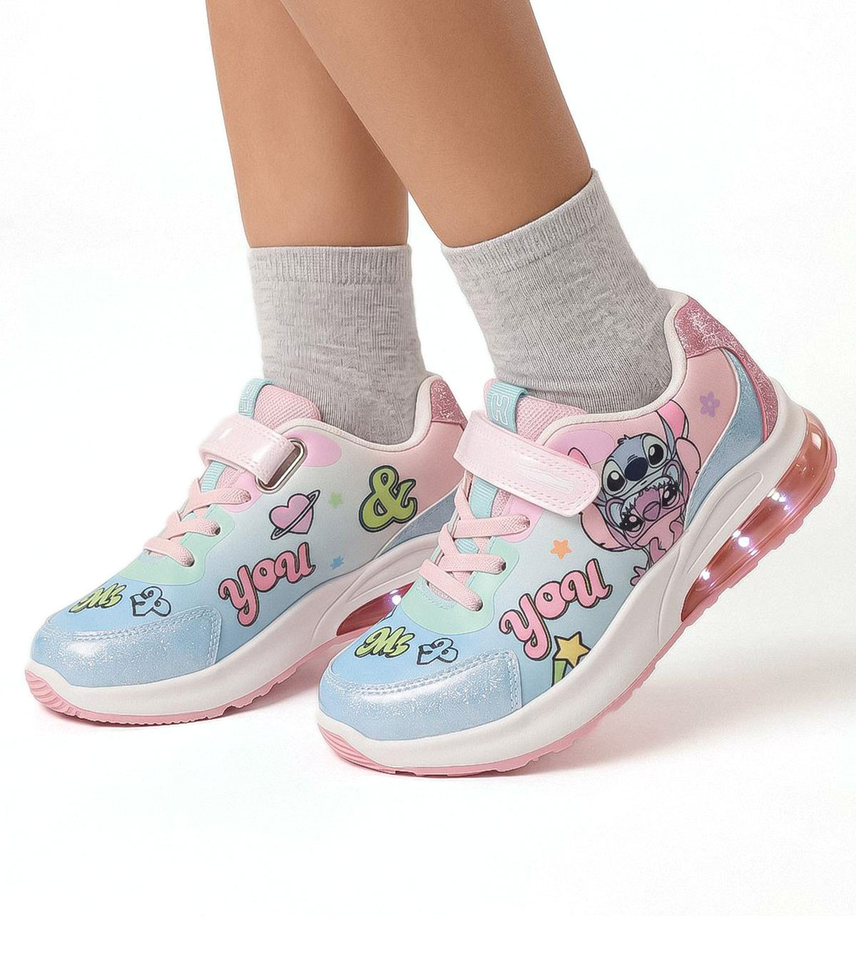 ADIDAȘI PVC LUMINOȘI STITCH YOU&ME 25-32