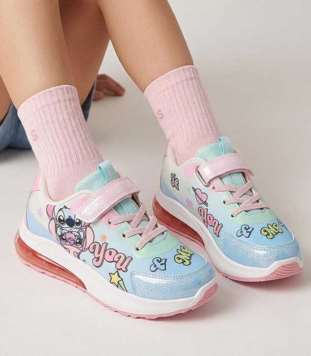 LIGHT-UP PVC SNEAKERS STITCH YOU&ME 25-32
