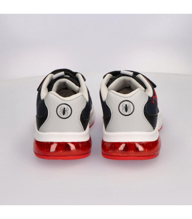 LIGHT-UP PVC SPIDERMAN SNEAKERS 25-32
