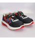 GLOW-IN-THE-DARK PVC SPIDERMAN MARATHON SNEAKERS, SIZE 25–32