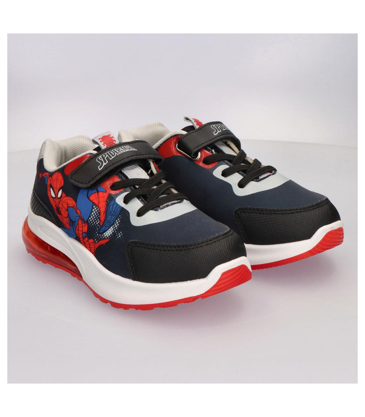 CIZME PVC LUMINOASE PENTRU MARATON, SPIDERMAN, 25-32