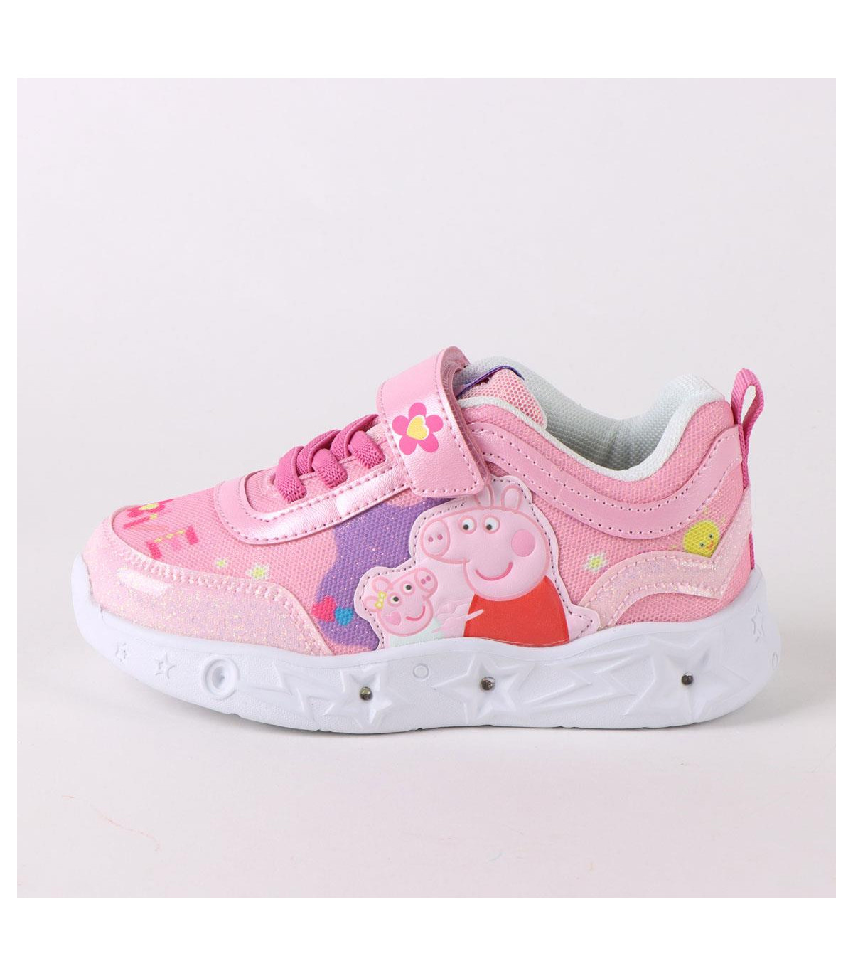 GLOW-IN-THE-DARK EVA MARATHON SNEAKERS PEPPA PIG 23–28