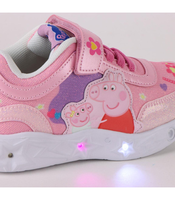 GLOW-IN-THE-DARK EVA MARATHON SNEAKERS PEPPA PIG 23–28