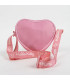 HELLO KITTY HEART-SHAPED SHOULDER BAG
