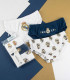 SLIPPERS, 3 PAIRS PER PACKAGE, REAL MADRID, AGES 2-8 YEARS